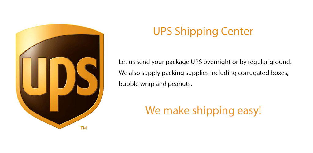 UPS Shipping Center